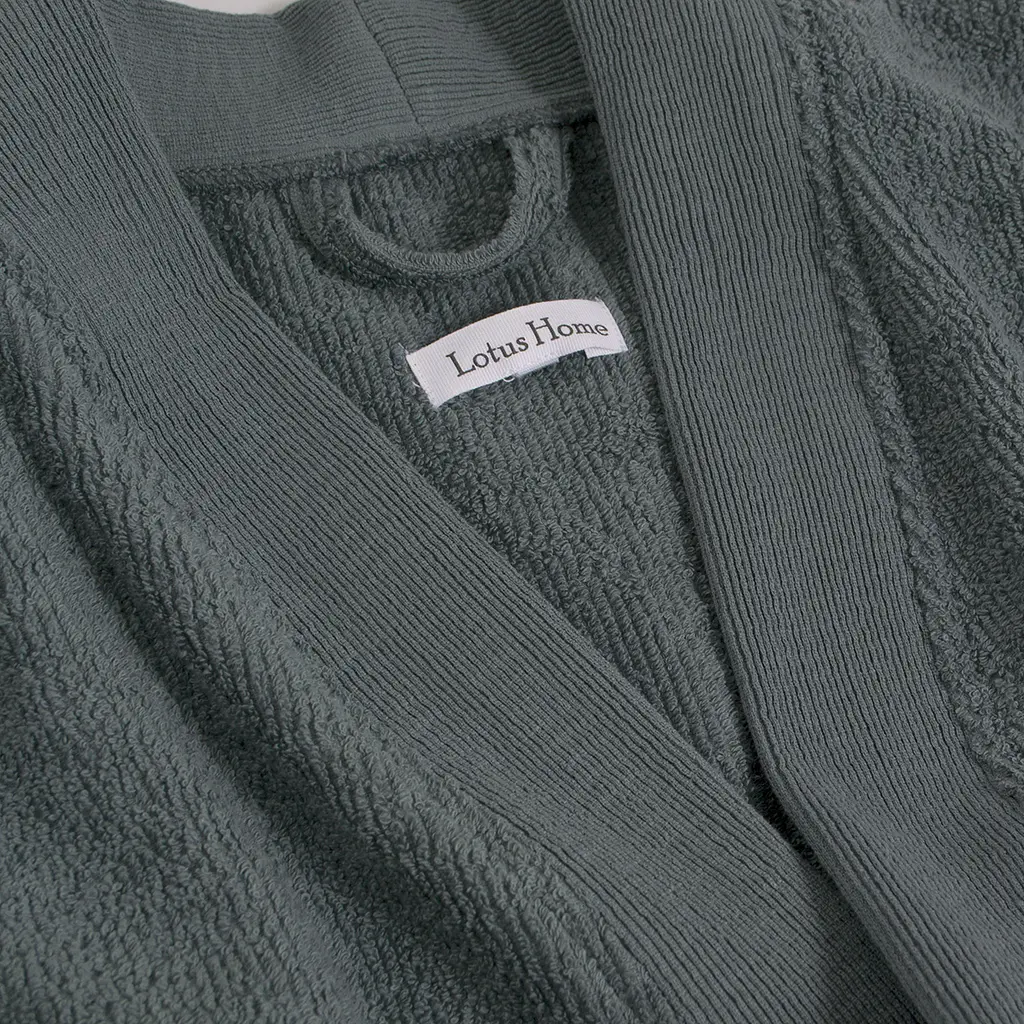 Халат-кимоно Lotus Home - Vera деним L/XL - фото 5