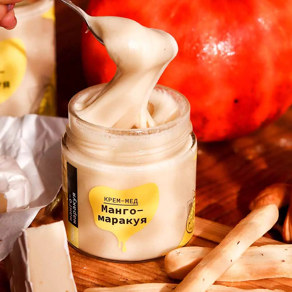 Мед BDJO Манго-маракуя 170 г - фото 3