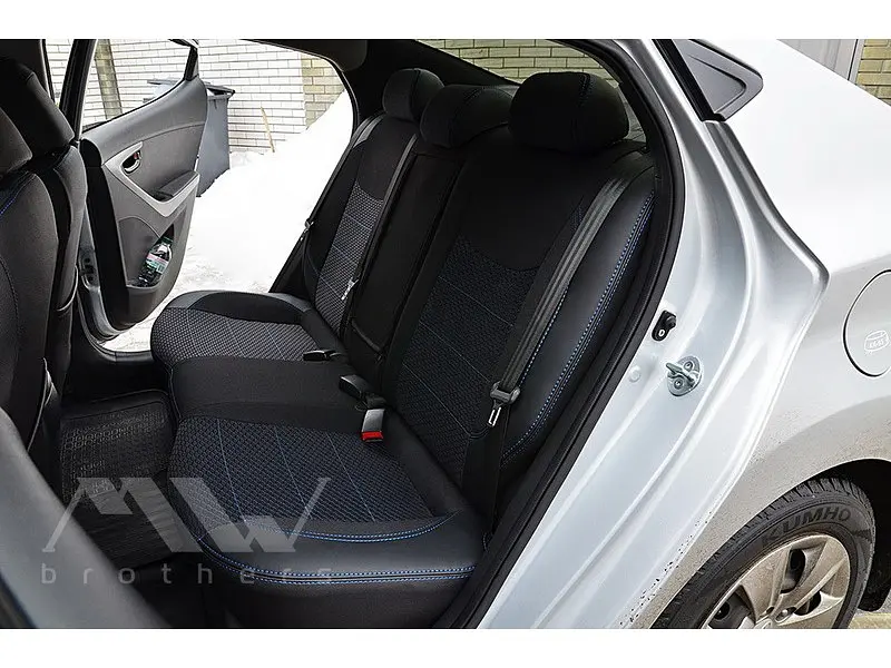 Авточохли модельні MW Brothers для Hyundai Elantra MD c 2011 - фото 4