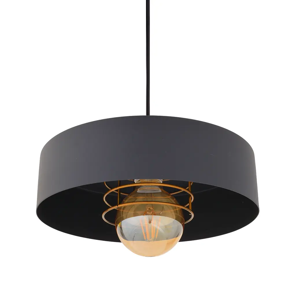 Люстра подвесная Brille Е27 60W BK (BL-699S/1) - фото 2