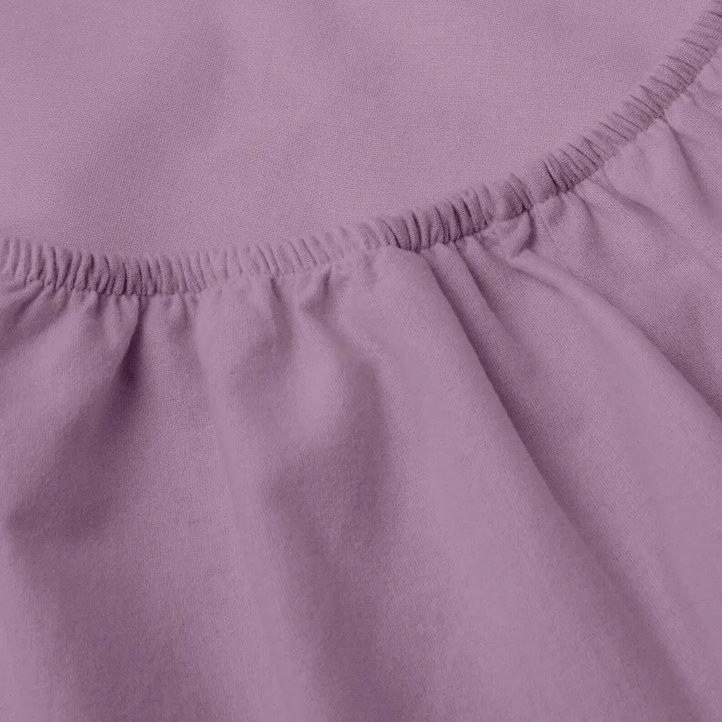 Простирадло фланель на резинці для коляски та люльки Cosas Amethyst 40х80х5 см (Flannel_28Amethyst_FittedStroller_40х80) - фото 2