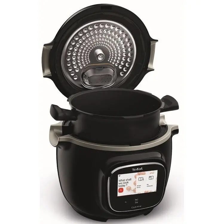Мультиварка-скороварка Tefal Cook4me Touch 1600 Вт чорна (CY912830) - фото 6