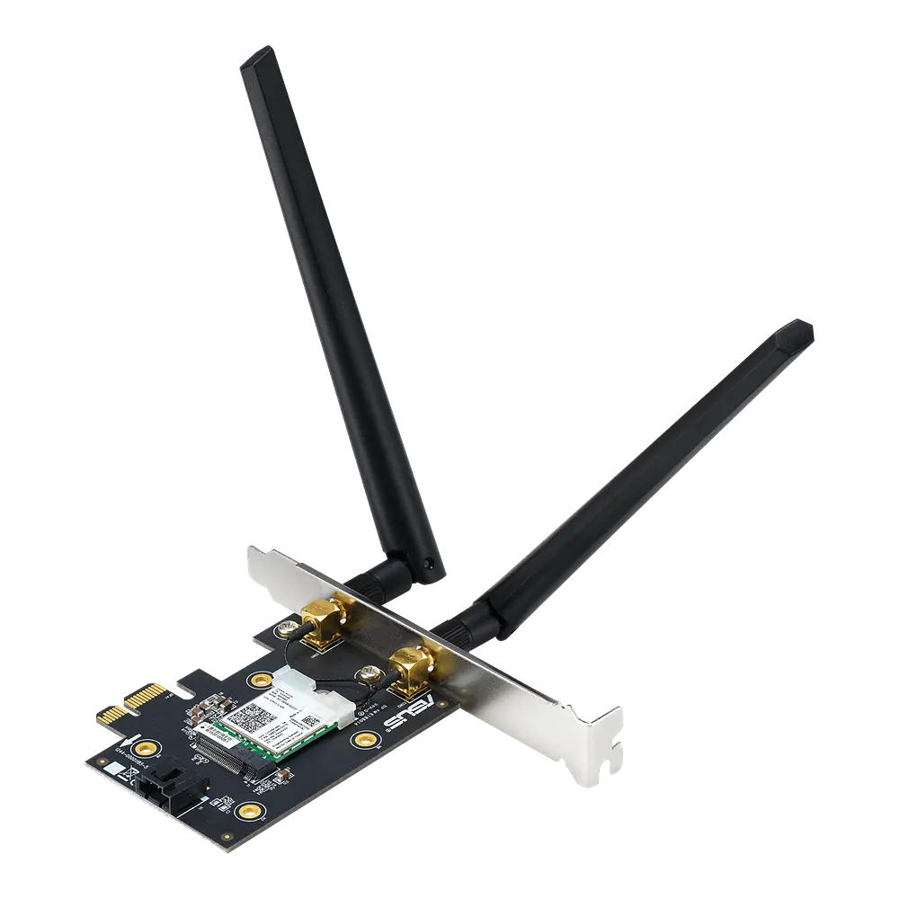 Wi-Fi + Bluetooth адаптер 2 в 1 сетевая карта с 2 внешними антеннами Asus PCE-AX1800 - фото 3