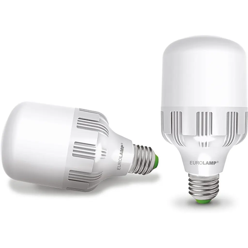 Світлодіодна лампа Eurolamp LED Надпотужна 40W, E40, 6500K (LED-HP-40406) - фото 2