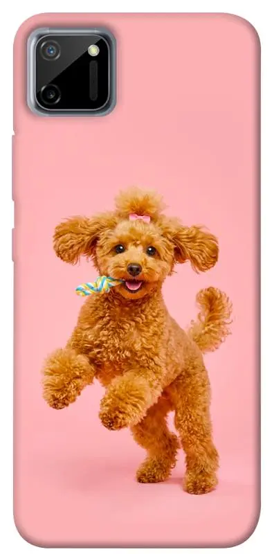 TPU чохол Demsky Happy poodle для Realme C11