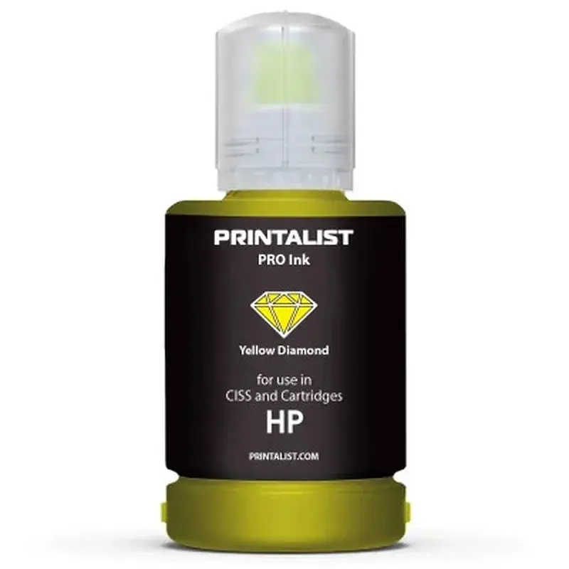 Чорнило Printalist HP 140г Yellow (PL-INK-HP-Y)