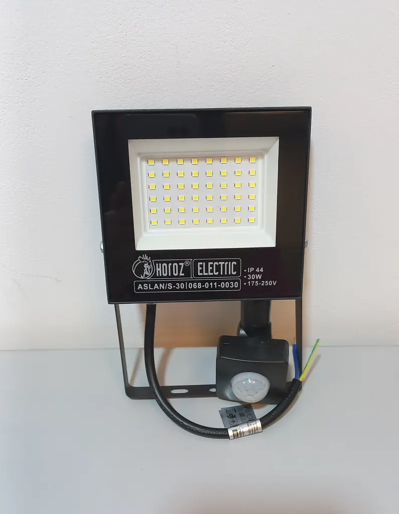 Прожектор светодиодный Horoz Electric ASLAN/S-30 30W 6400K черный - фото 2