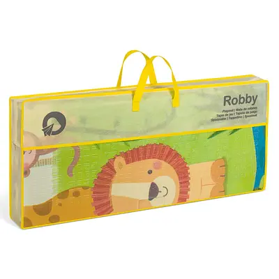 Розвиваючий коврик Lionelo Robby Multicolor, зелений (LOE-ROBBY MULTICOLOR) - фото 4