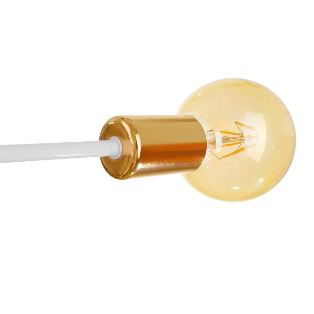 Люстра Brille потолочная лофт E27 60W WH (BR-01 605C/10) - фото 2