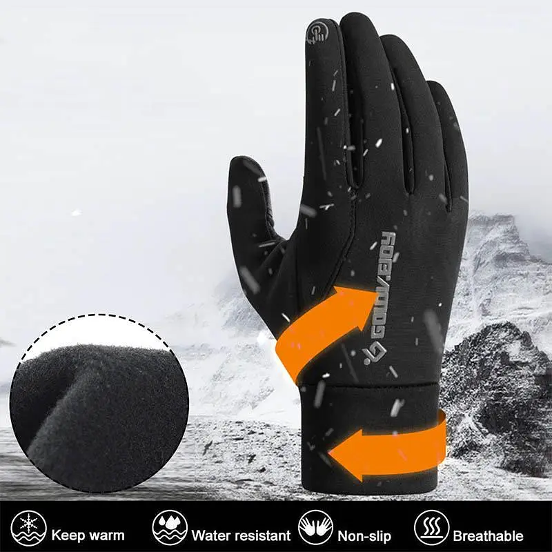 Рукавички сенсорні Golove joy (L) Anti-Slip 2023 Чорний - фото 3