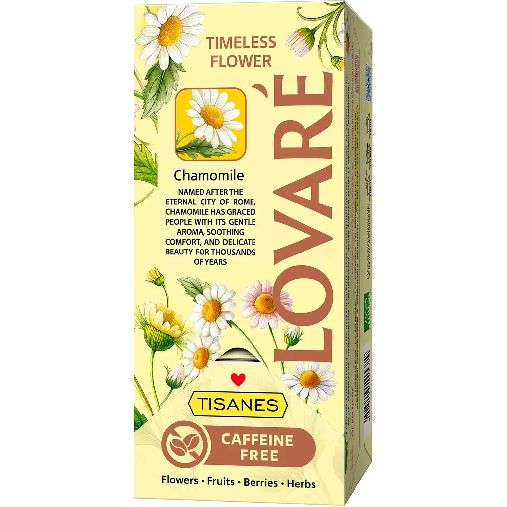 Чай Lovare Tisanes Timeless Flower из цветов ромашки 31.2 г (24 шт. х 1.3 г) - фото 2