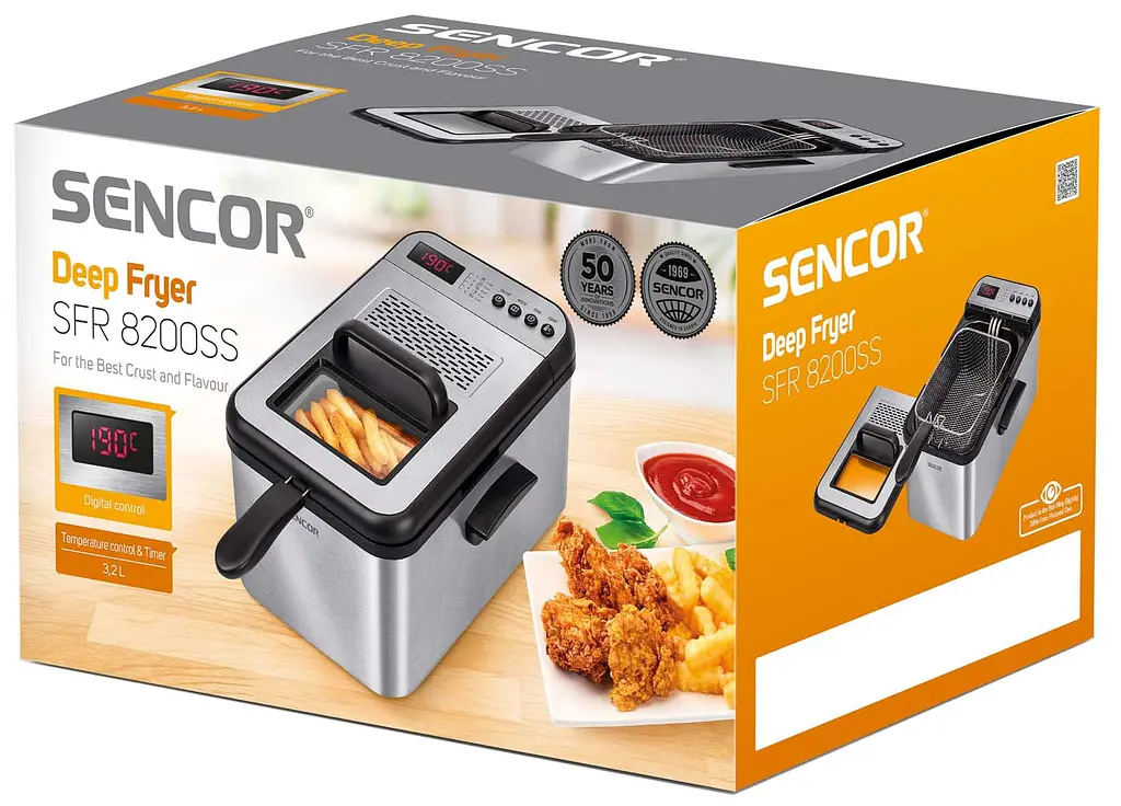 Фритюрница Senсor SFR 8200SS - фото 10