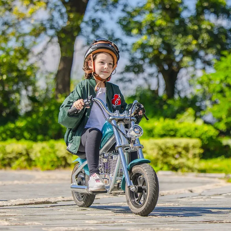 Дитячий електромотоцикл Hyper Gogo Cruiser 12 Plus з додатком 24 В, Green (785034006821) - фото 16