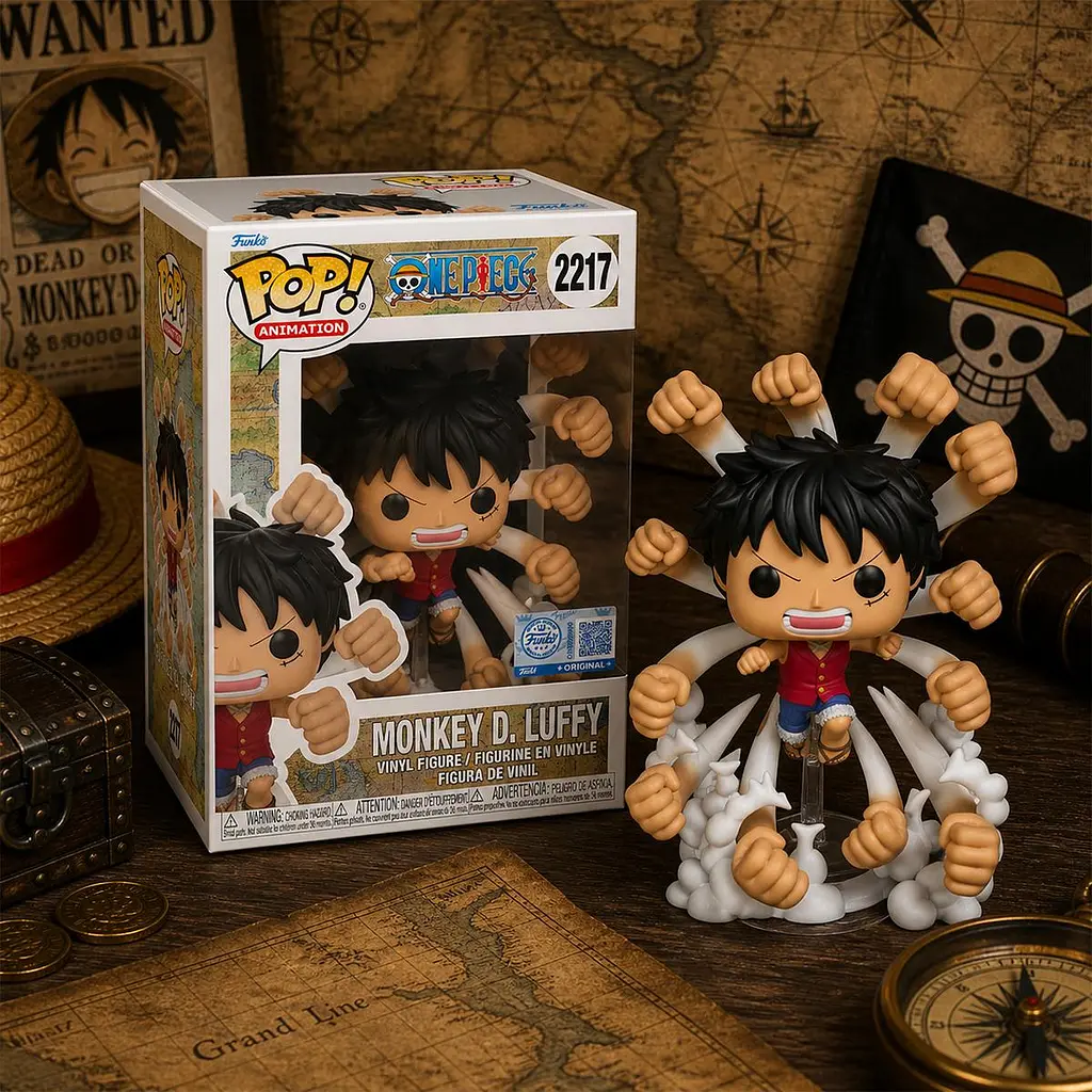 Ігрова фігурка FUNKO POP! серії "Великий куш" - ЛУФФІ (Гому Гому но Кулемет Гатлінга) Funko 92222 - фото 3