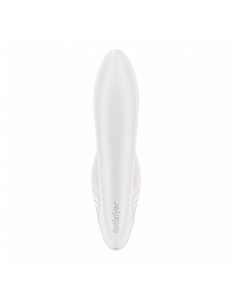 Вакуумный стимулятор клитора с вибрацией Satisfyer Supernova белый - фото 3