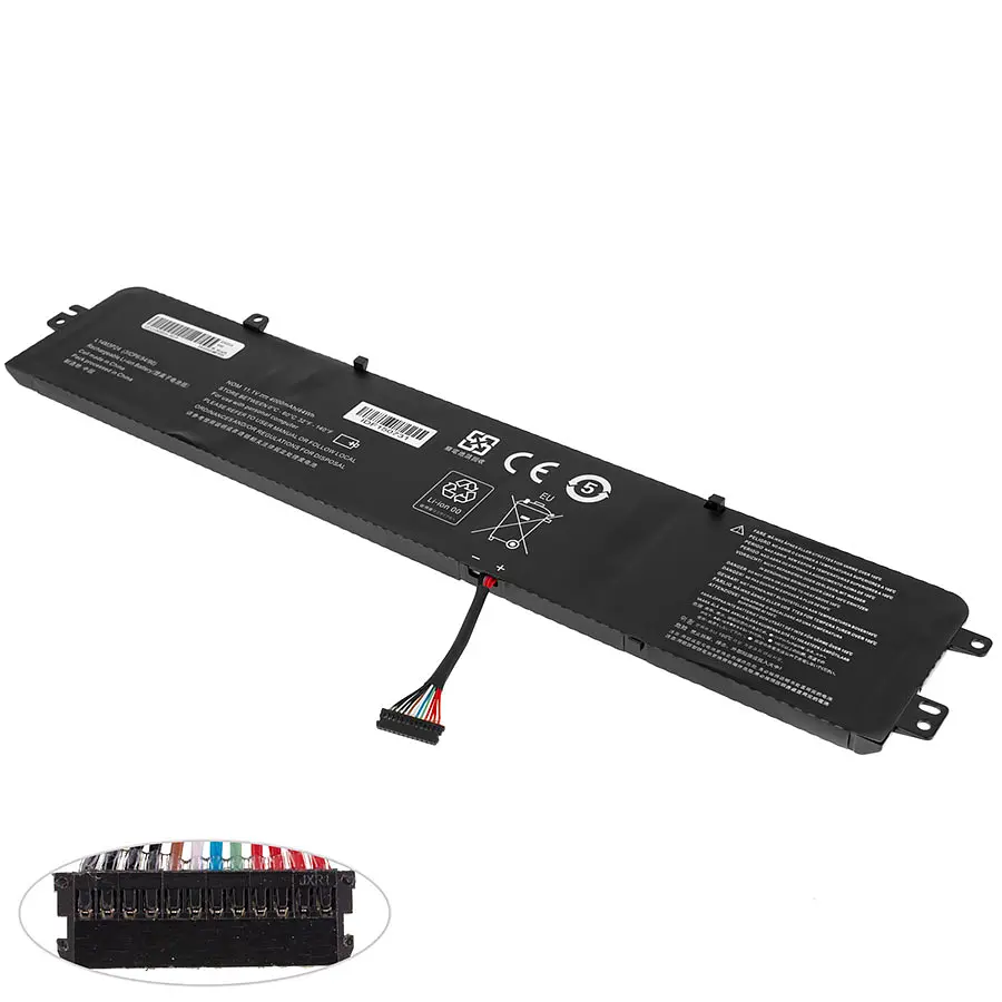 Акумулятор Lenovo L14M3P24 (IdeaPad Y700-14ISK) 11.1V 4000 mAh 44Wh Black - фото 2