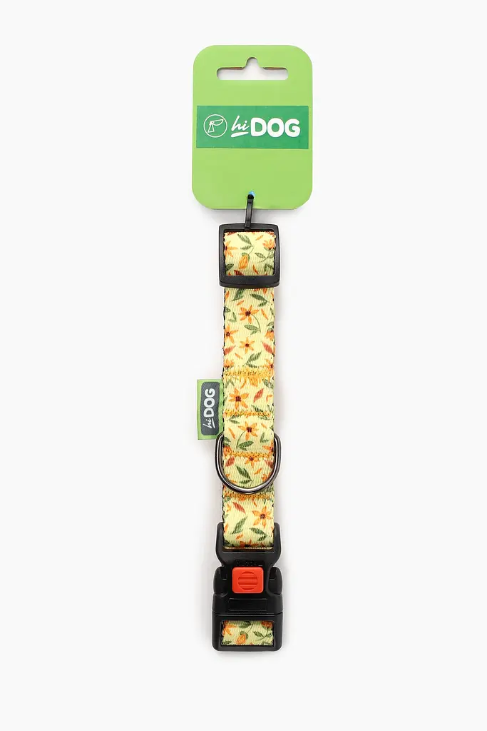 Нашийник ТМ HIDOG Flowers yellow, розмір M (ширина 20мм (30-40 cм)) (2100102287014A)(SN) shop (2100102287014) - фото 4