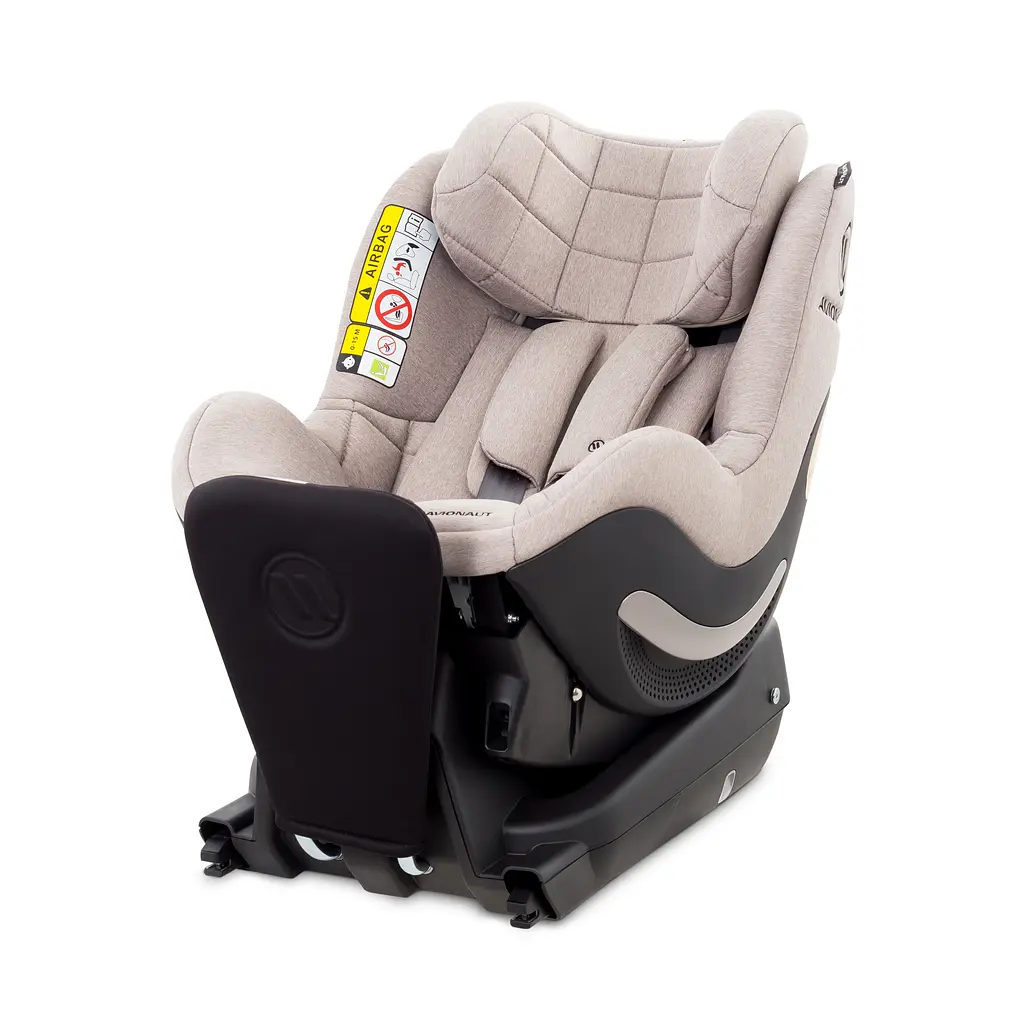 Дитяче автокрісло Avionaut AeroFIX RWF Iso-Fix Beige Melange, бежевий (AV-350.RWF-AF.02) - фото 8