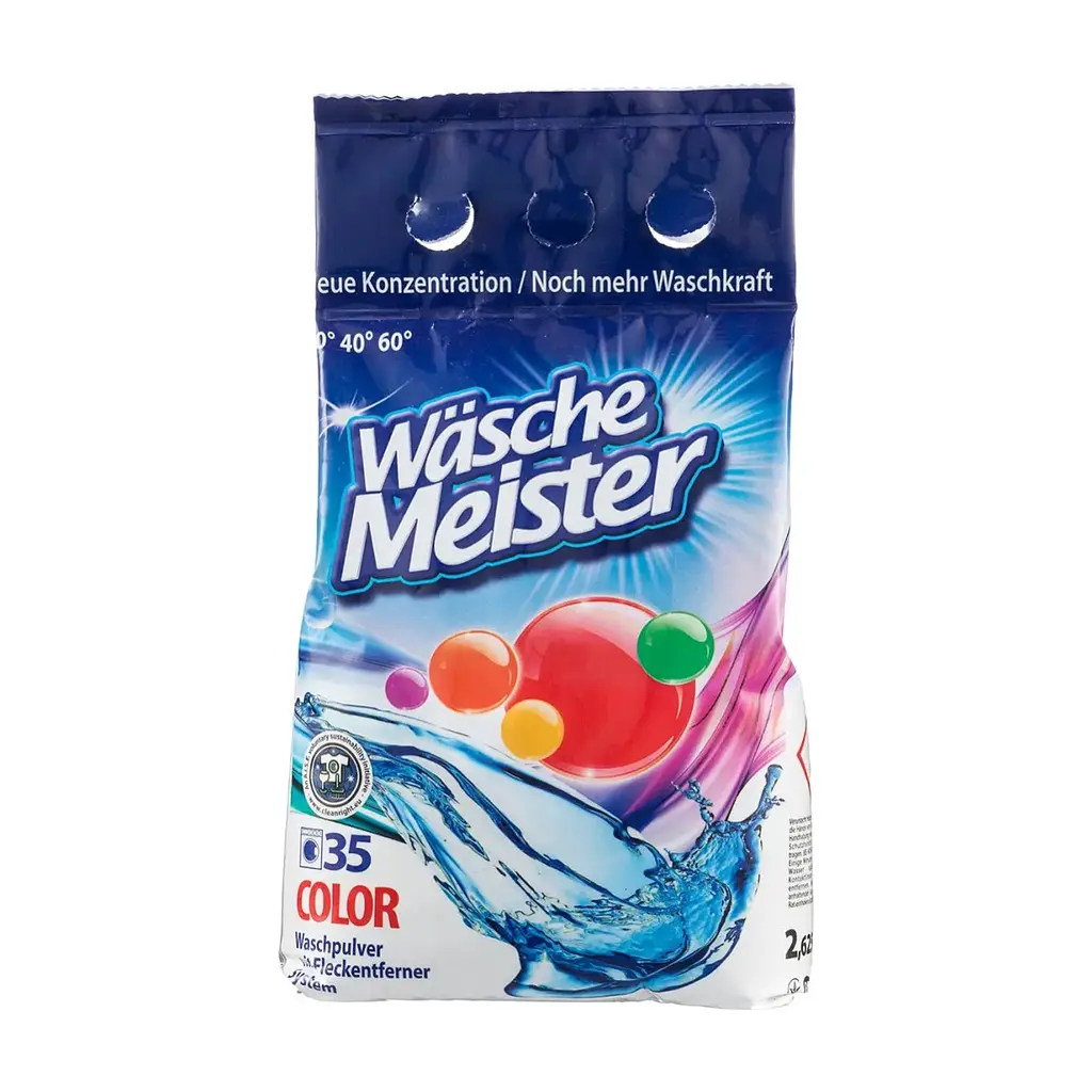 Пральний порошок Wasche Meister Color 2.625 кг (4260418932102)