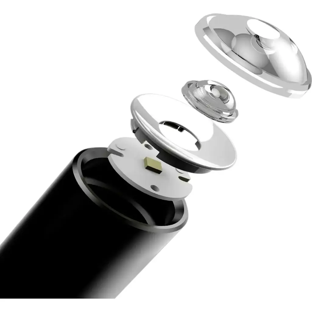 Ліхтарик BEEBEST Zoom Flashlight Black (FZ101) [33862] - фото 3