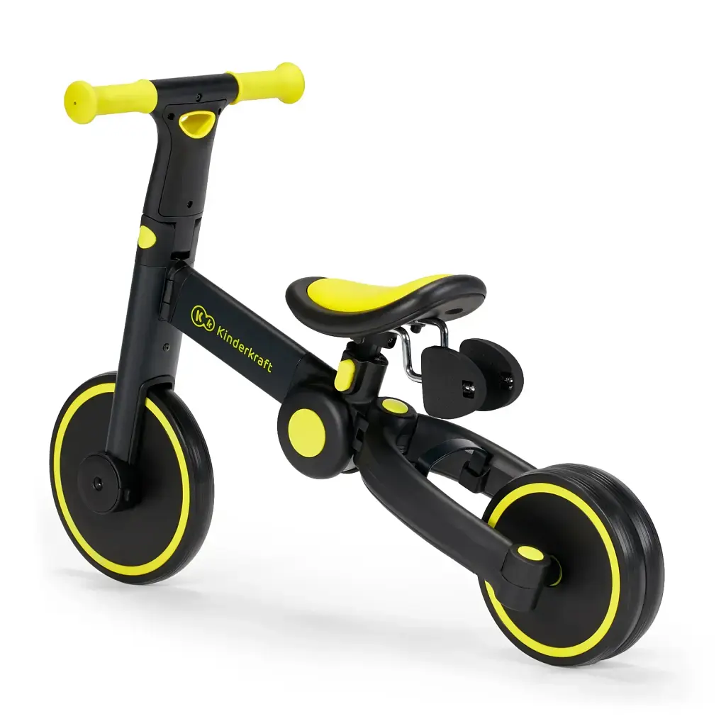 Триколісний велосипед 3 в 1 Kinderkraft 4TRIKE Black Volt (KR4TRI00BLK0000)  - фото 11
