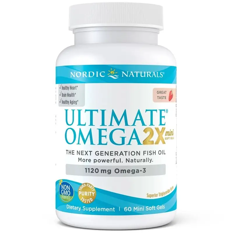 Жирні кислоти Ultimate Omega 2X, 60 міні капсул Nordic Naturals fit0023695 - фото 2