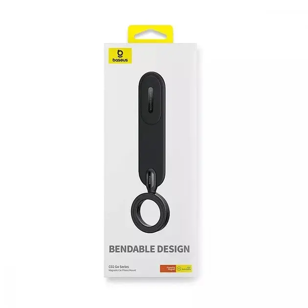Автомобільний тримач холдер Baseus C02 Go Series Magnetic Car Phone Mount C40165500111-00 Black - фото 5