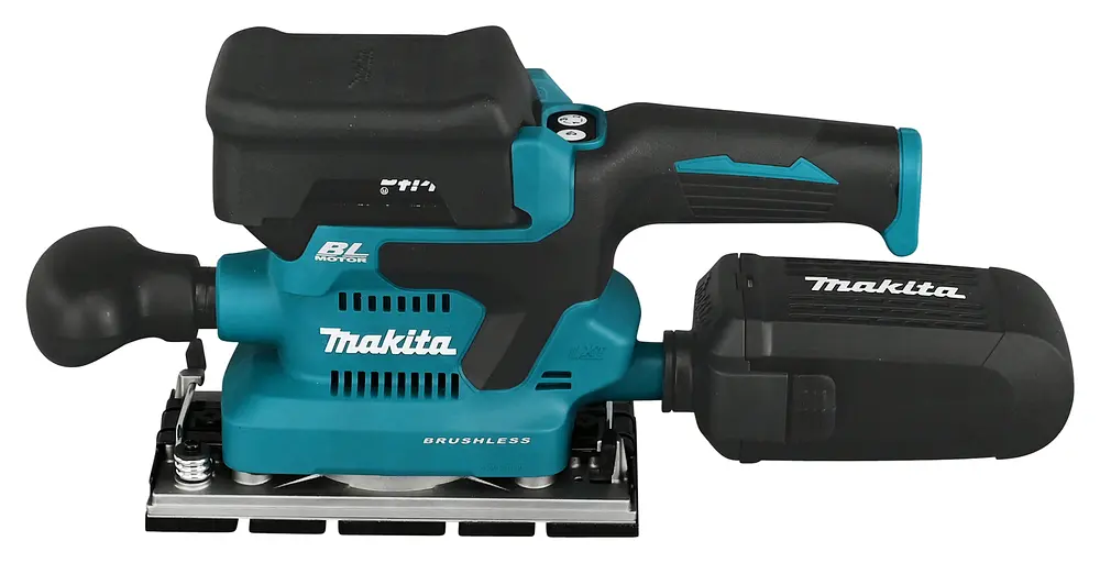 Шліфмашина вібраційна акумуляторна Makita DBO380Z (93x228 мм, 4000-12000 хв-1, BL, LXT, без акумуляторів та зарядного пристрою) - фото 6