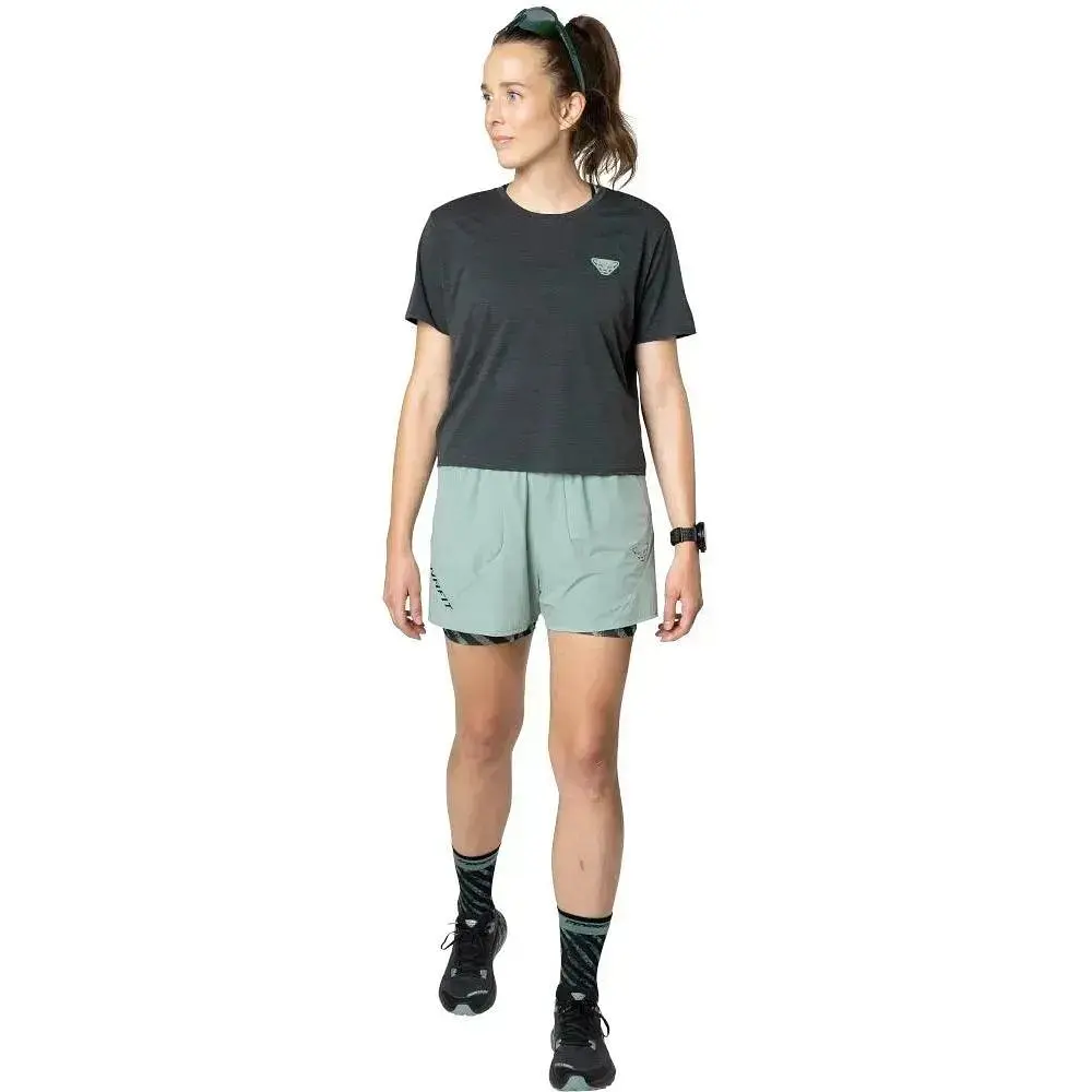 Футболка Dynafit Trail T-Shirt W M Чорна (1054-016.002.2774) - фото 4
