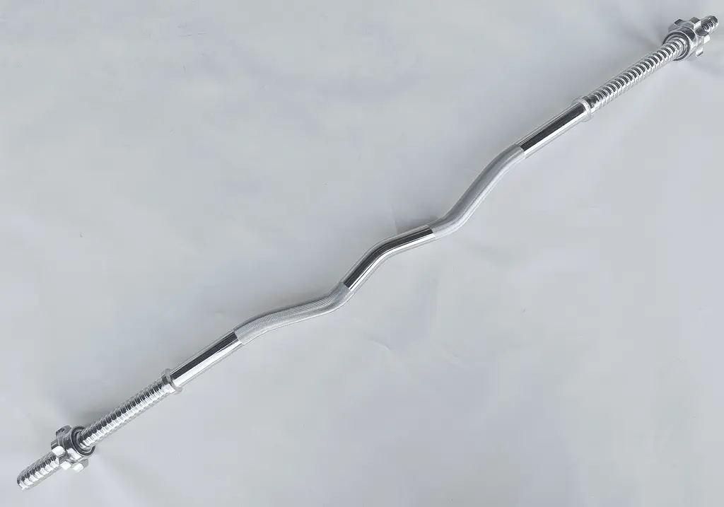 Гриф для штанги EasyFit W-образный 1.2 м Ø 28 мм - фото 3