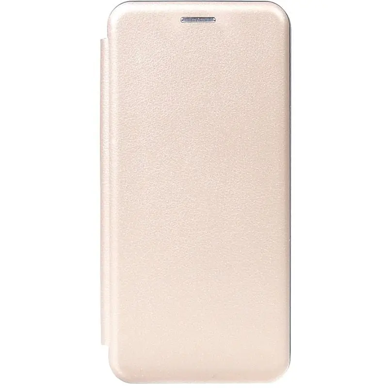 Чохол-книжка Toto Book Rounded Leather Case HuAwei Y6 2019 Gold - фото 2