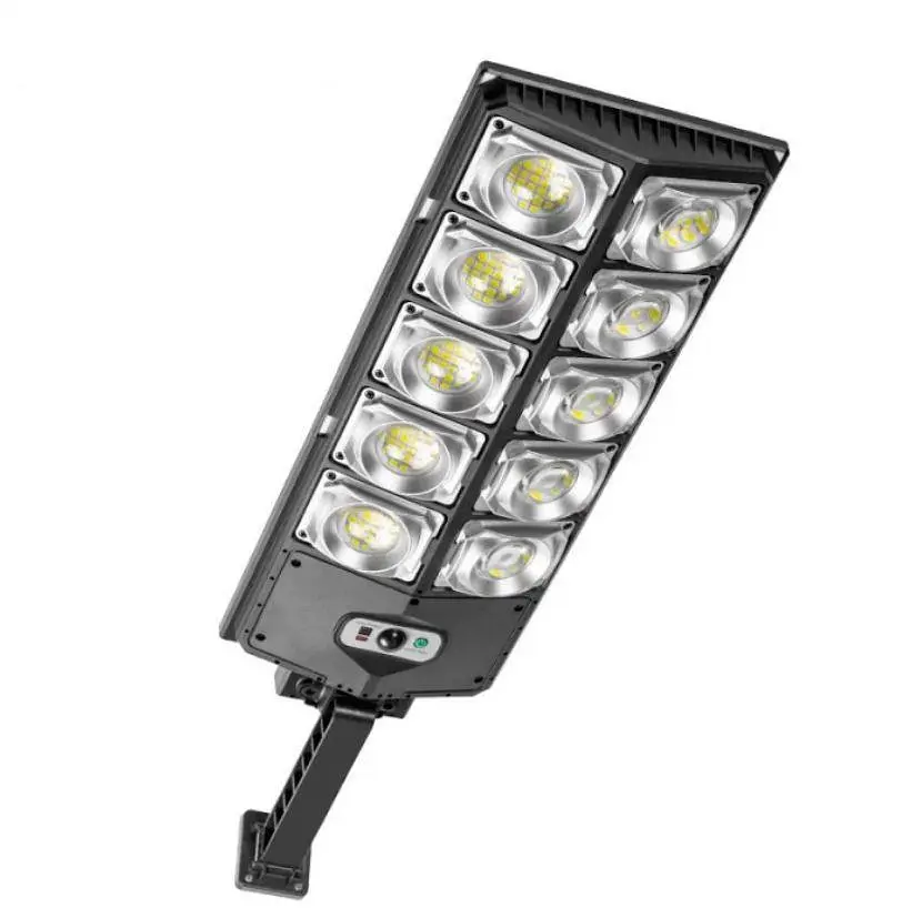 Вуличний світлодіодний 300 Led ліхтар із сонячною батареєю та датчиком руху прожектор із пультом Happy Home W789A-5 - фото 4