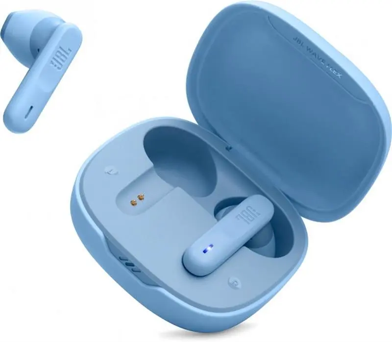 Bluetooth-гарнітура JBL Wave Flex Blue (JBLWFLEXBLU) - фото 3