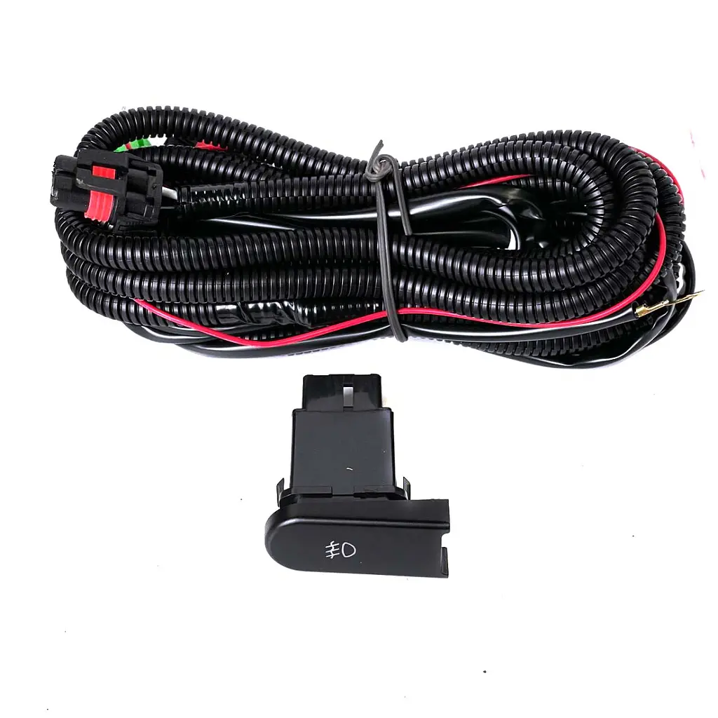 Протитуманні фари Daewoo Lanos Sport 12V 55W з електропроводкою (DW-447W) - фото 4