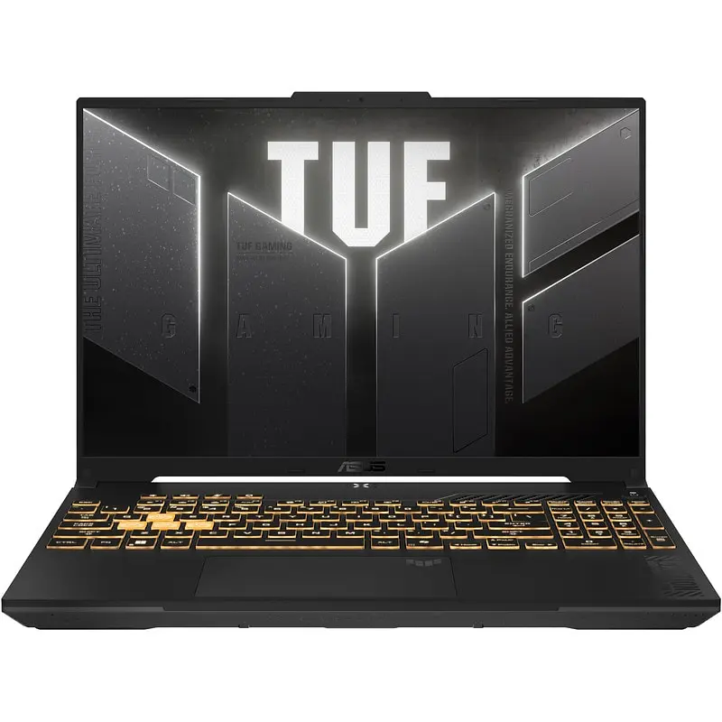 Ігровий ноутбук ASUS 16 дюймів TUF F16 FX607VJ, FHD+ 144 Гц, Intel Core 5 210H (12 МБ кеш- пам’яті, до 4, 80 ГГц), 16 ГБ DDR4, 1 ТБ SSD, GeForce RTX 3050 6 ГБ, Mecha Gray - фото 3