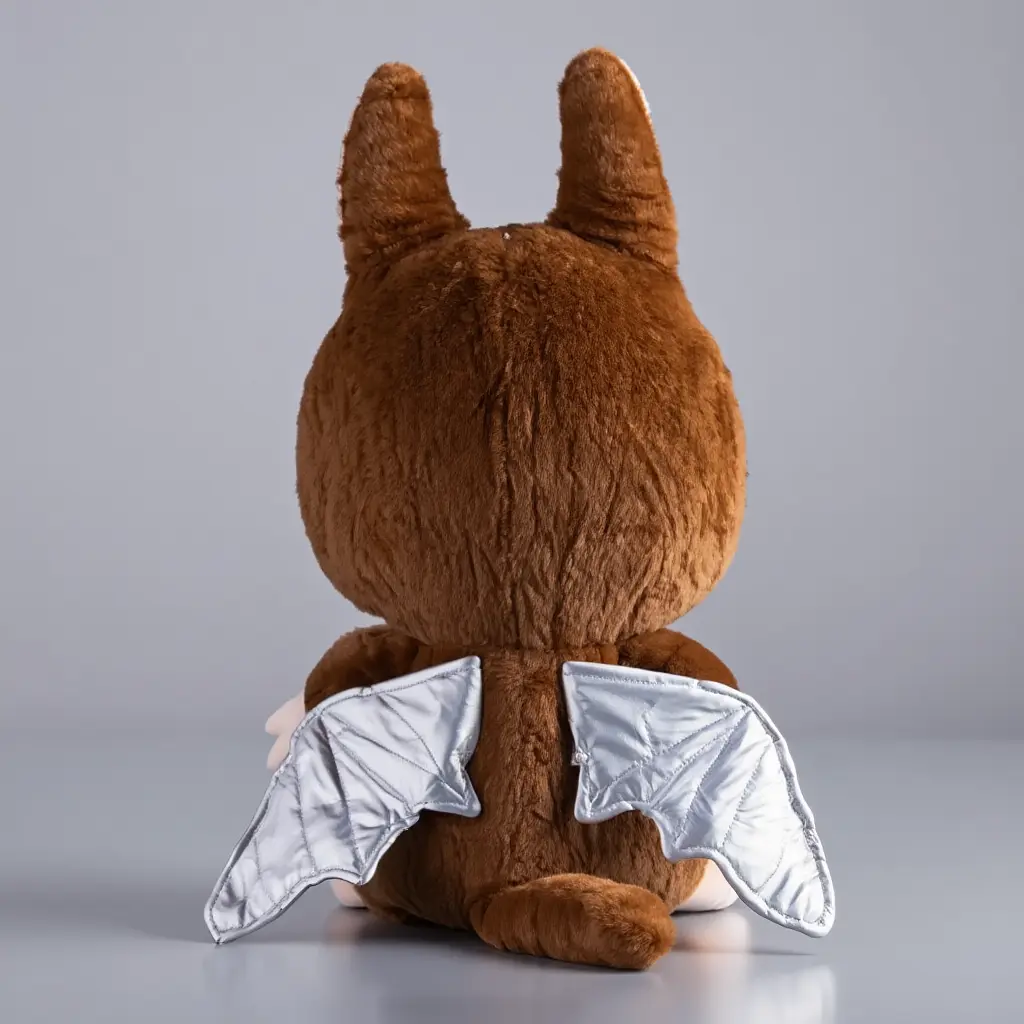 Мягкая игрушка-плед и подушка 3 в 1 Labubu Brown Dragon Лабубу Коричневый Colorful Home 520-29BR - фото 4