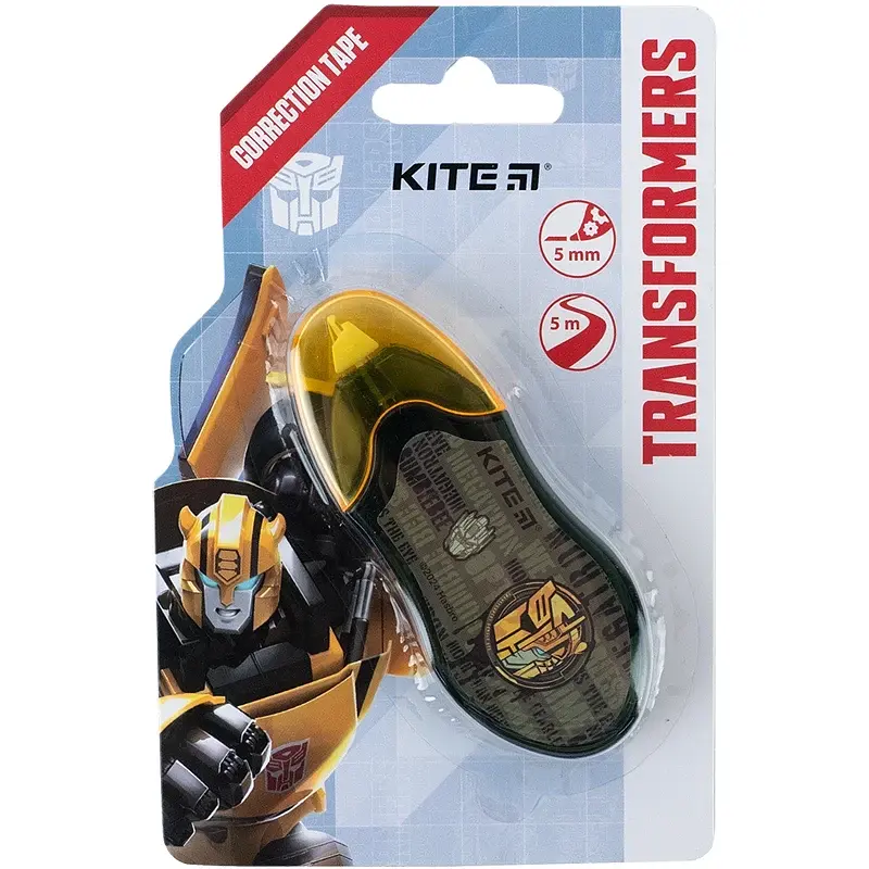 Коректор стрічк.Kite 5ммх5м Transformers TF24-006(12)(576) - фото 2