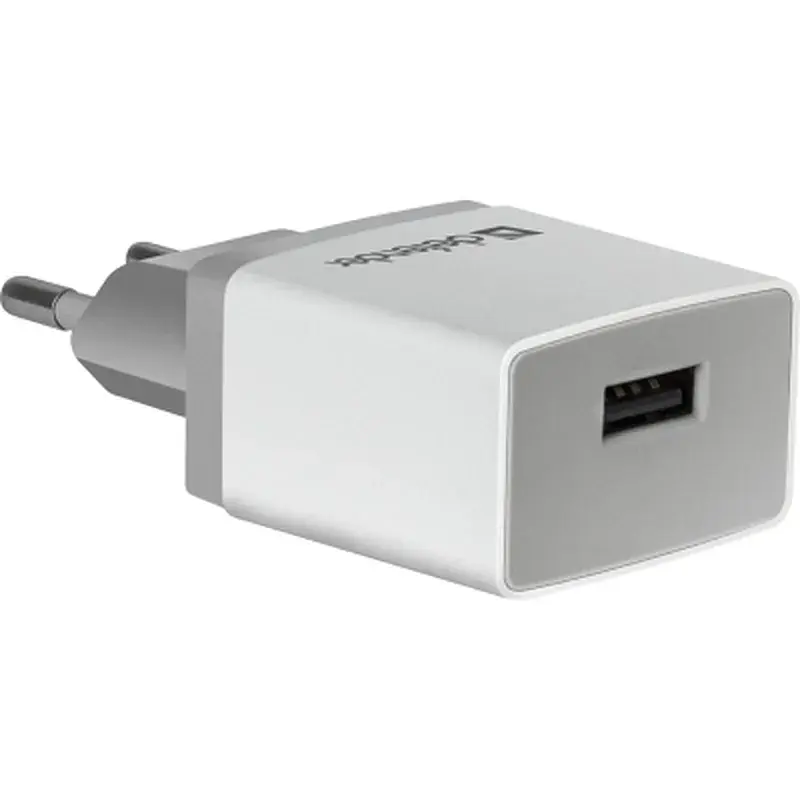 Зарядний пристрій Defender UPA-21 white, 1xUSB, 5V / 2.1A (83571) - фото 2