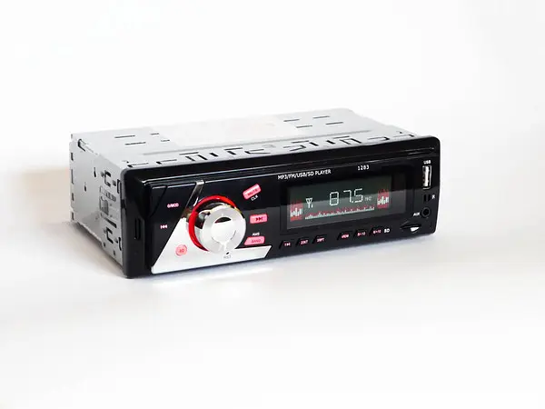 Автомагнитола с тюнером FM в режиме стерео XPRO 1283 ISO USB SD/TF AUX FM радио 4 x 50W черный (lp-90994_446) - фото 4