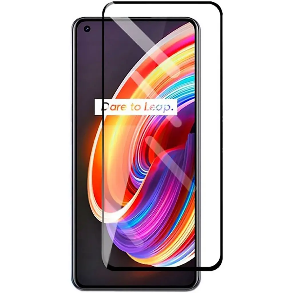 Защитное стекло BeCover для Realme 7 Pro Black (705655) - фото 5