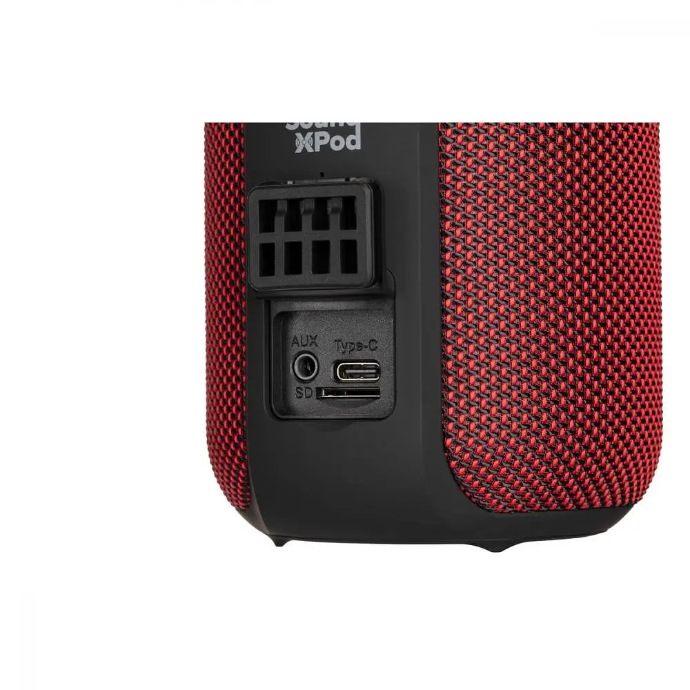 Портативна колонка 2E SoundXPod Red (2E-BSSXPWRD) - фото 5