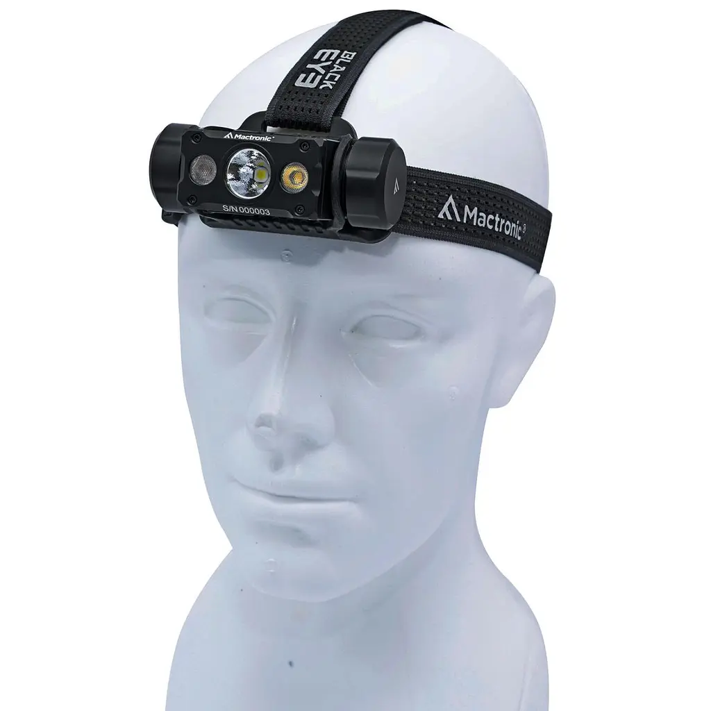 Ліхтар налобний Mactronic Black Eye H40 (4000 Lm) Cool White/Red LED Rechargeable Type-C (THL0061) - фото 7