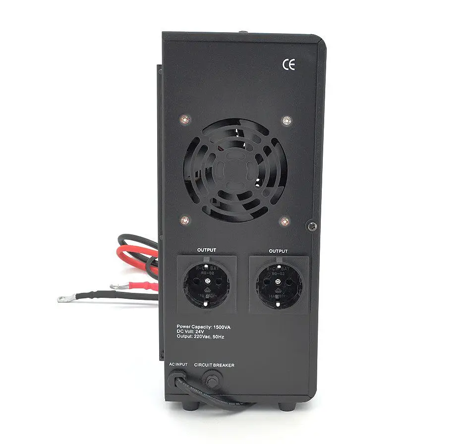 UPS ДБЖ із правильною синусоїдою Europower WMMPS-1500-24 1500VA, 1050W, АКБ 24В, заряд до 20А - фото 2