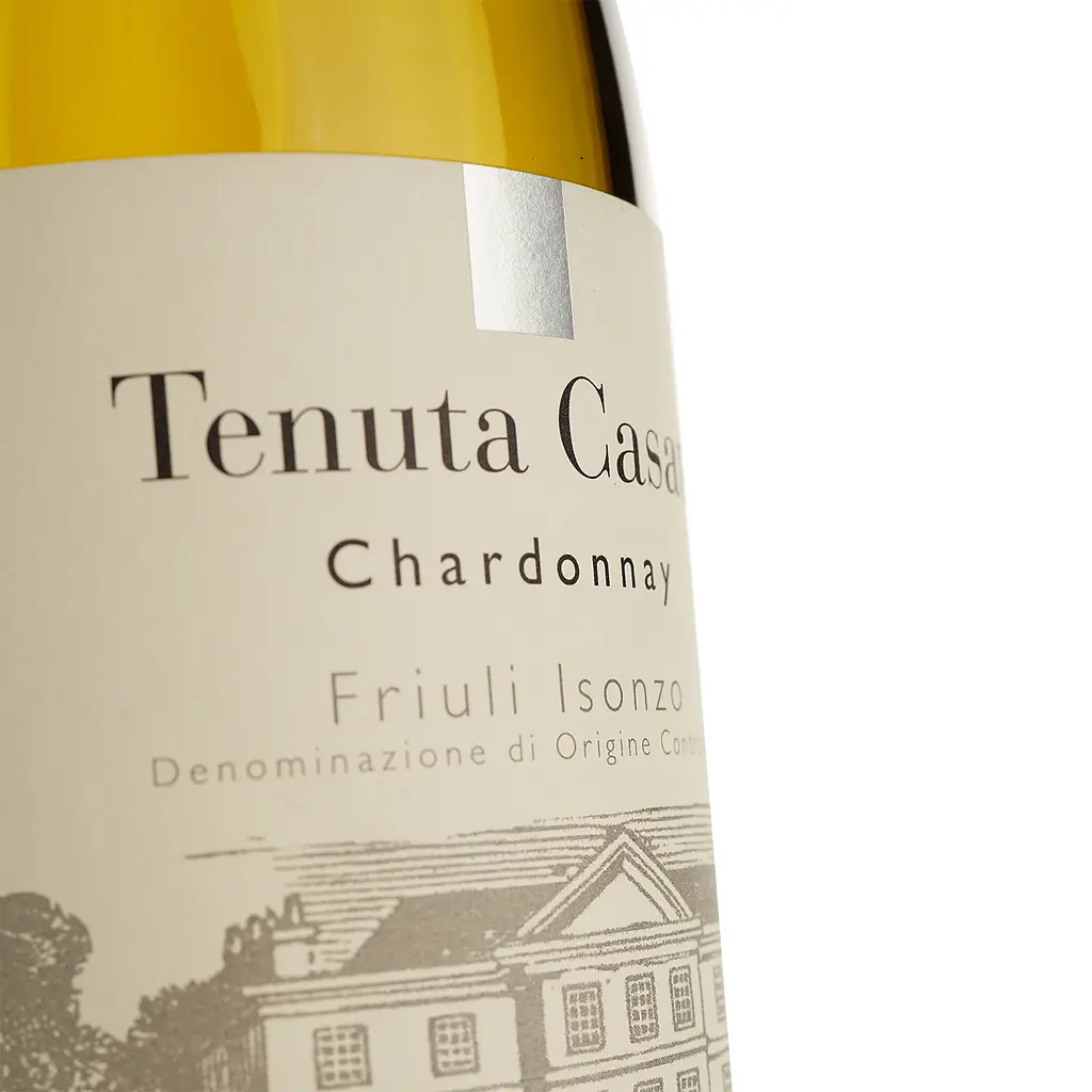 Вино Tenuta Casate Chardonnay Friuli Isonzo DOC, біле, сухе, 0,75 л - фото 3