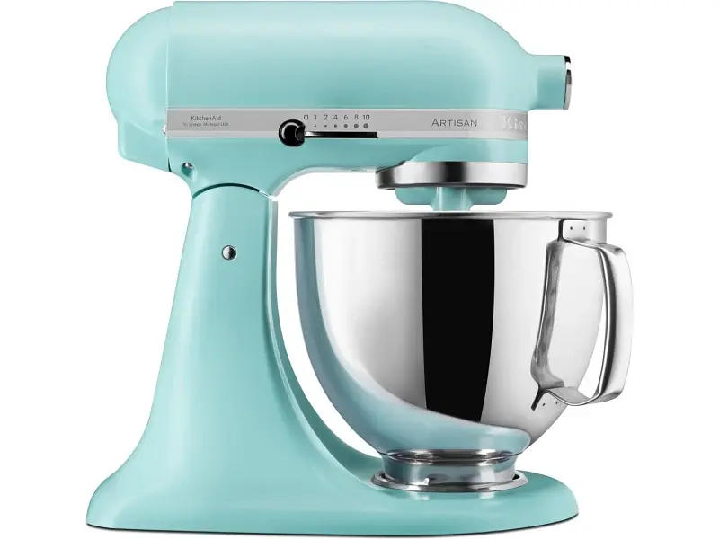 Кухонна машина KitchenAid Artisan 5KSM125EMI з відкидним блоком 4.8 л «Мінеральна вода» - фото 2