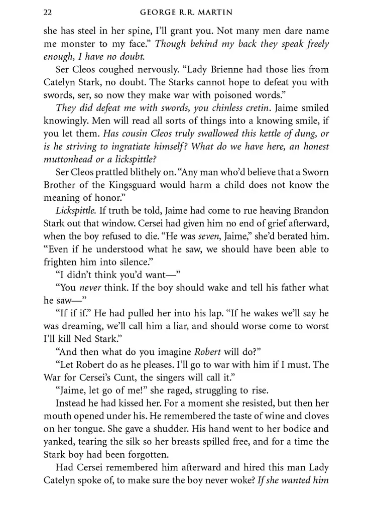 A Storm of Swords: Part 1 Steel and Snow. A Song of Ice and Fire. Book 3 - фото 6
