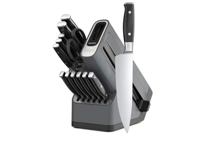 Набір ножів з 14 предметів Ninja StaySharp Deluxe Black 14пр (K32014EUUK) - фото 4