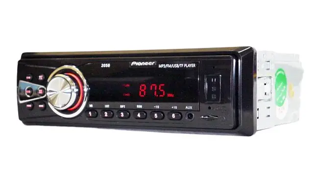 Автомагнитола XPRO 1DIN 2058 1DIN 2 RCA выхода USB 2.0 порт microSD слот черный (1DIN 2058_460) - фото 3