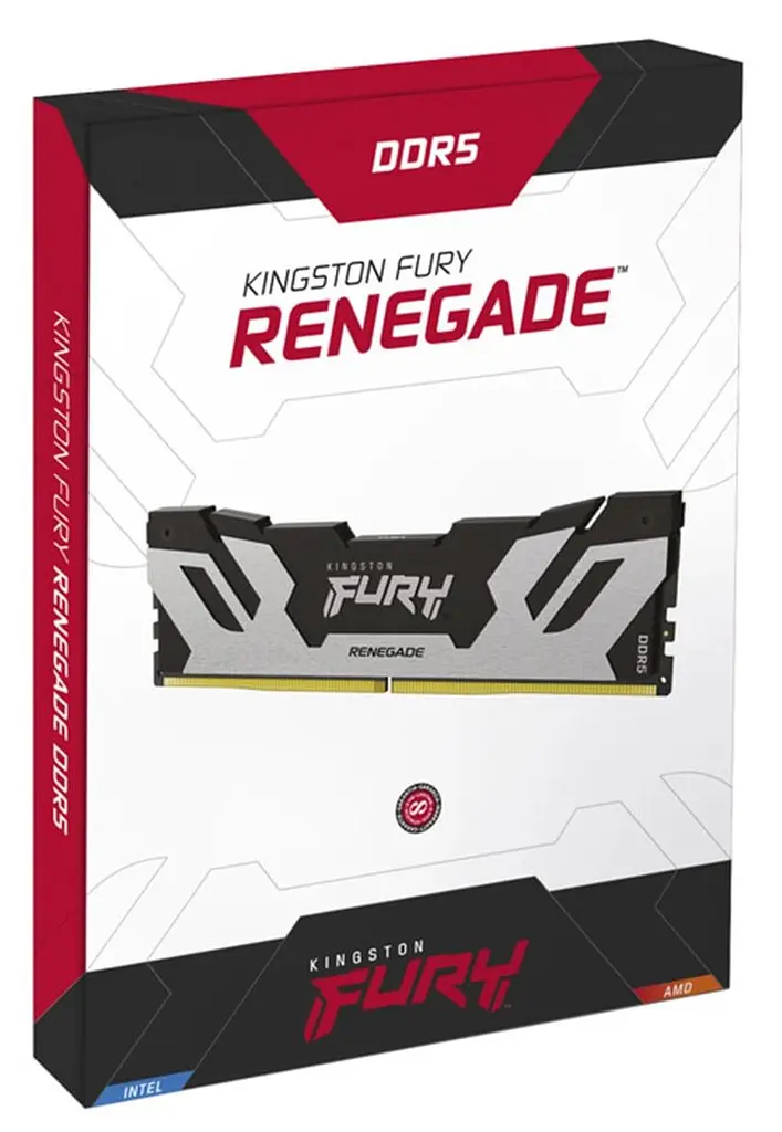 Модуль пам'яті Kingston Fury DDR5 64GB (2x32) 6400MHz Renegade Silver XMP (KF564C32RSK2-64) - фото 4