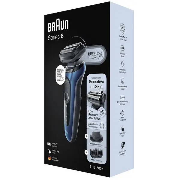 Електрична бритва Braun Series 6 61-B1500s - фото 9